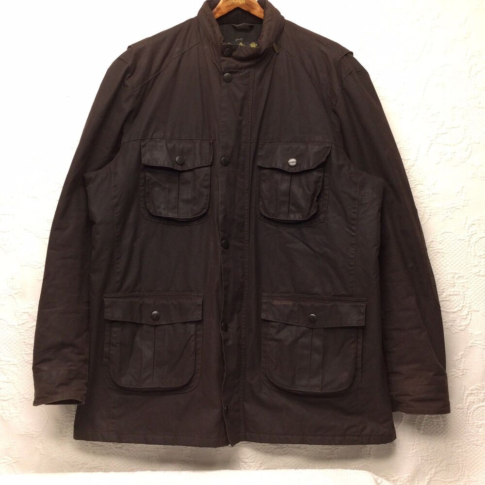 English Heritage Stonehenge Barbour Wax Jacket With Wool Lining By Moon 3XL